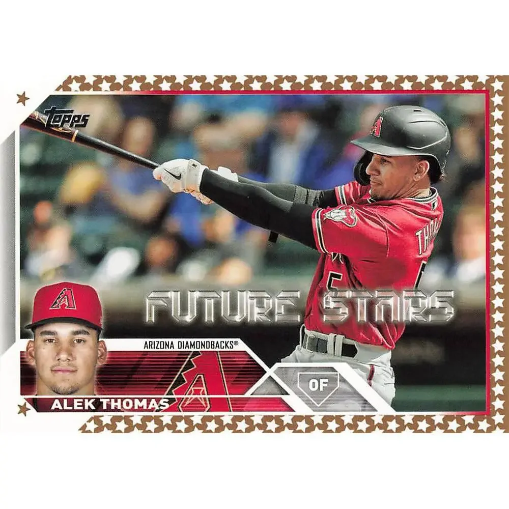 2023 Topps Gold Star Gold Alek Thomas -Future Stars #568 Arizona Diamondbacks